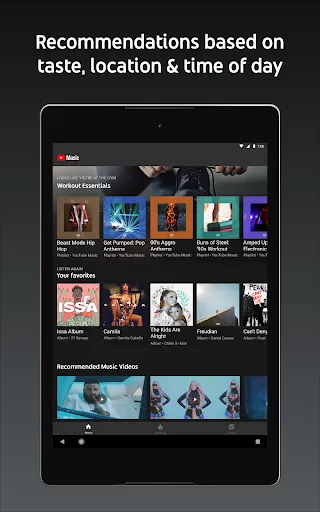 YouTube Music screenshot