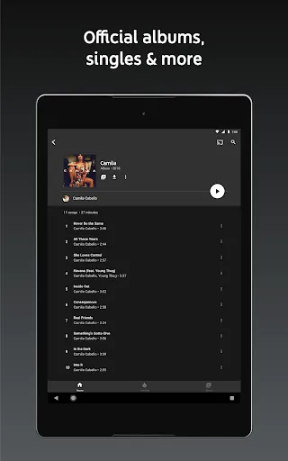 YouTube Music screenshot