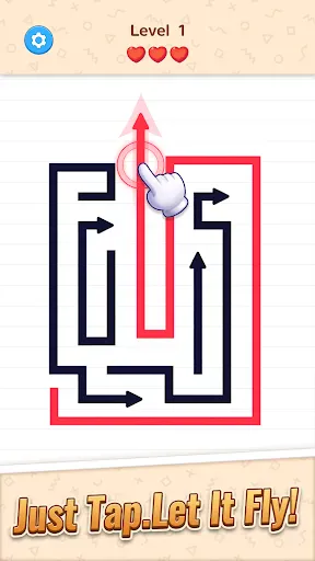 Arrow Way: Tap Away Puzzle screenshot