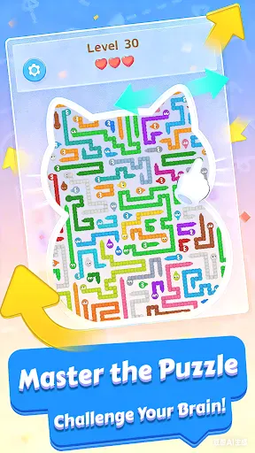 Arrow Way: Tap Away Puzzle screenshot