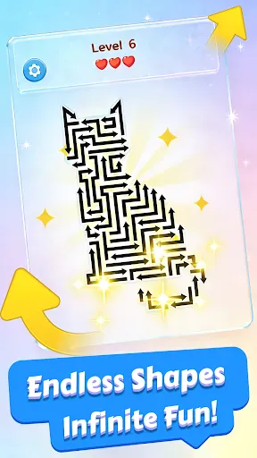 Arrow Way: Tap Away Puzzle screenshot