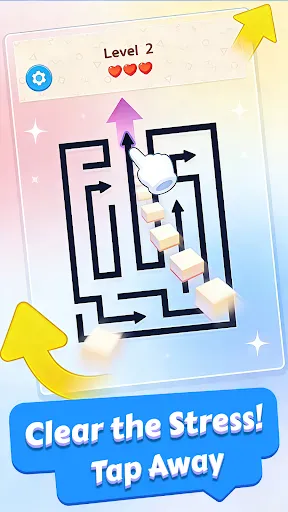 Arrow Way: Tap Away Puzzle screenshot