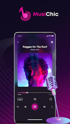 MusiChic-Offline Music Player screenshot