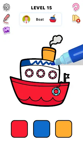 Coloring Page ASMR Drawing screenshot