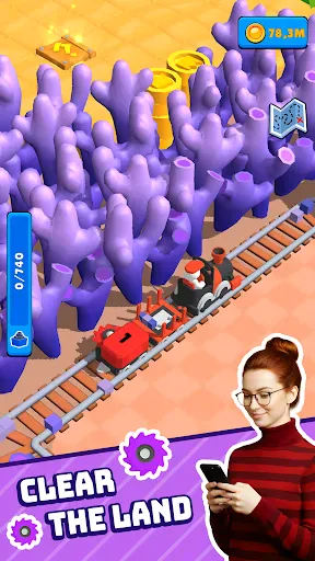 Train Miner: Idle Railway Game screenshot