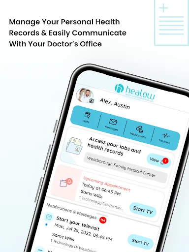 healow screenshot