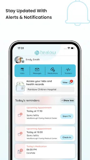healow screenshot