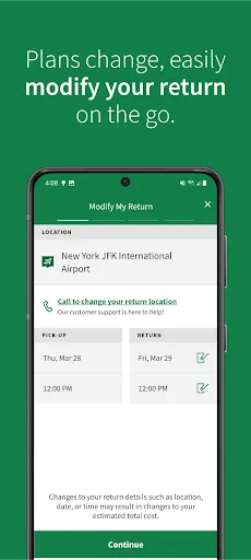 Enterprise Car Rental screenshot