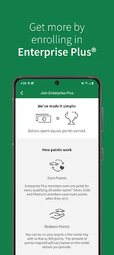Enterprise Car Rental screenshot