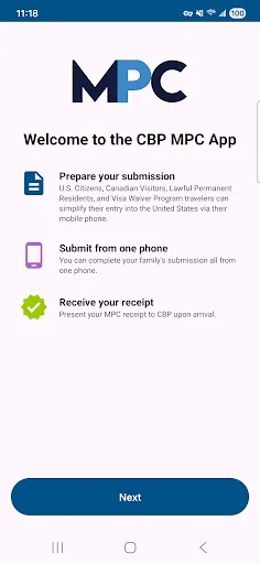 Mobile Passport Control screenshot