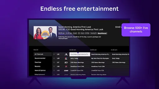 The Roku Channel screenshot