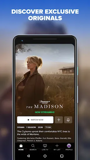 Paramount+ screenshot