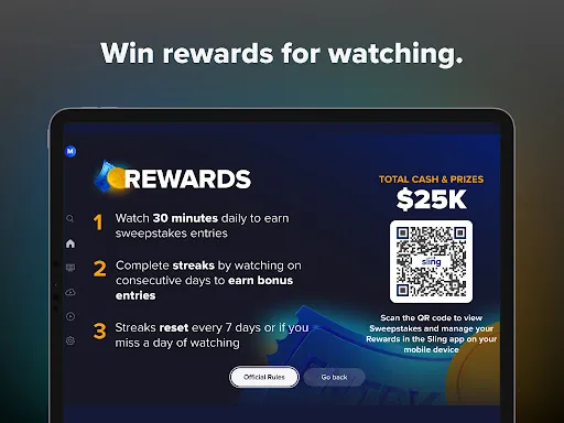 Sling: Live TV + Freestream screenshot