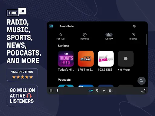 TuneIn Radio: Music & Sports screenshot