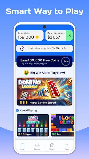 BESTPLAY Play to earn & donate screenshot