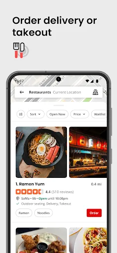 Yelp: Food, Delivery & Reviews screenshot