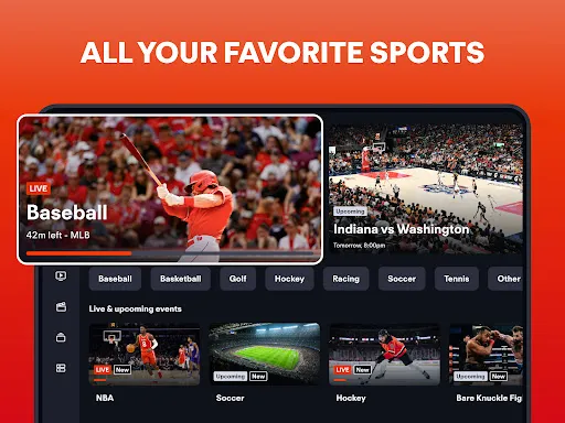 Fubo: Watch Live TV & Sports screenshot