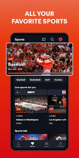 Fubo: Watch Live TV & Sports screenshot