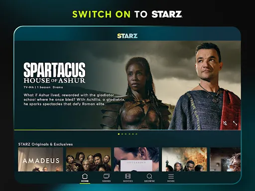 STARZ screenshot