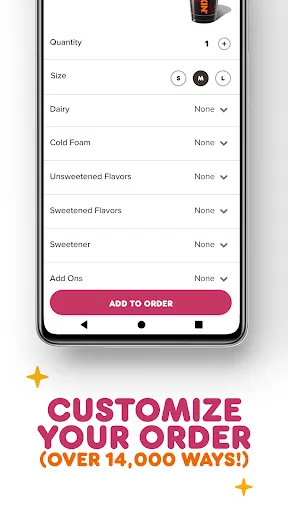 Dunkin’ screenshot