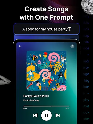 Donna AI Song & Music Maker screenshot