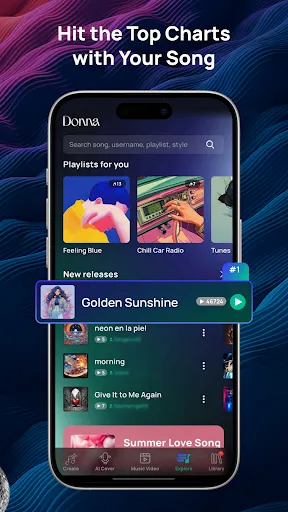 Donna AI Song & Music Maker screenshot