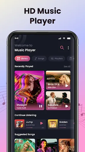 Play Song Offline Music Player screenshot