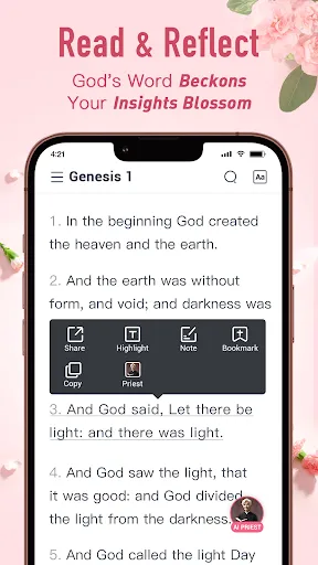 Pray Daily - KJV Bible & Verse screenshot