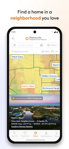 Homes.com Real Estate & Rent screenshot