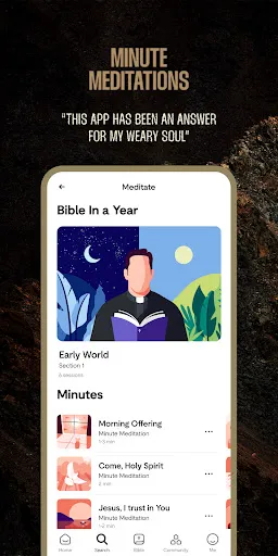 Hallow: Prayer & Meditation screenshot