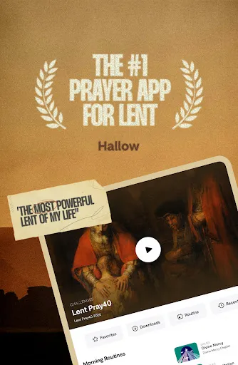 Hallow: Prayer & Meditation screenshot