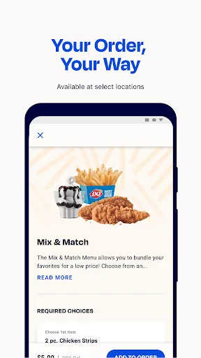 Dairy Queen® Food & Treats screenshot