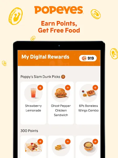 Popeyes® App screenshot