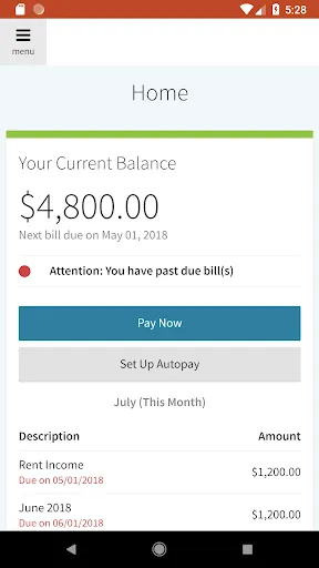 Online Portal by AppFolio screenshot