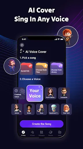 Rythmix: AI Music & Song Maker screenshot
