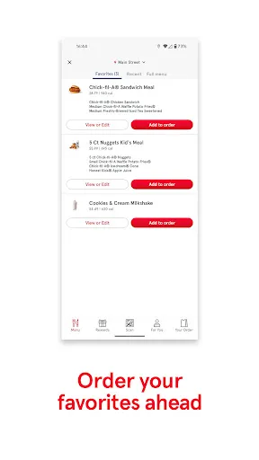 Chick-fil-A® screenshot