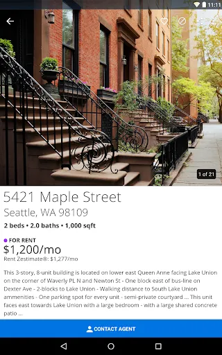 Apartments & Rentals - Zillow screenshot