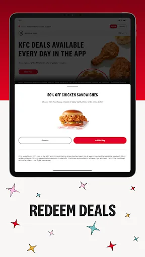KFC US - Ordering App screenshot