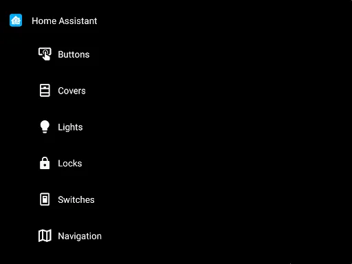 Home Assistant screenshot