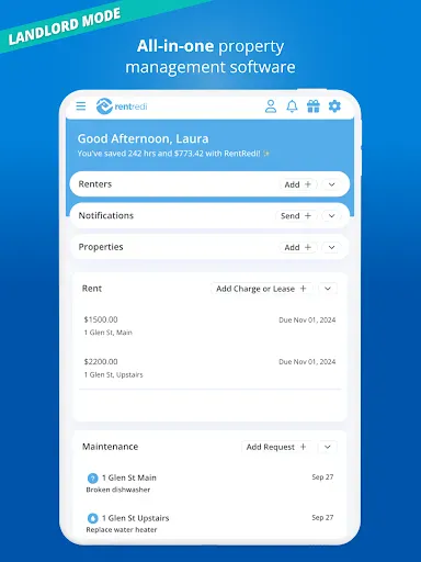 RentRedi for Tenants & Owners screenshot
