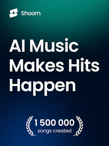 Shoom - AI Music Generator screenshot