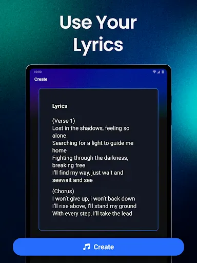 Shoom - AI Music Generator screenshot