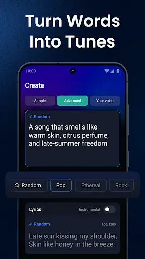 Shoom - AI Music Generator screenshot