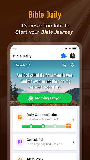 Bible Daily, KJV Bible + Audio screenshot