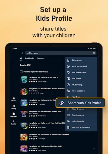 Audible: Audiobooks & Podcasts screenshot