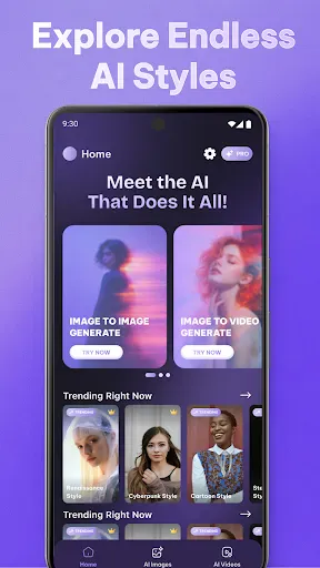 Kreivo - AI Video Generator screenshot