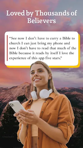 Holy Bible Launcher: KJV+Audio screenshot