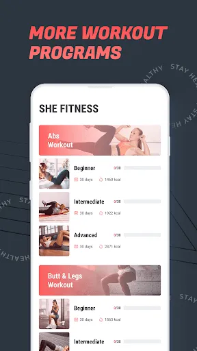 She Fitness screenshot