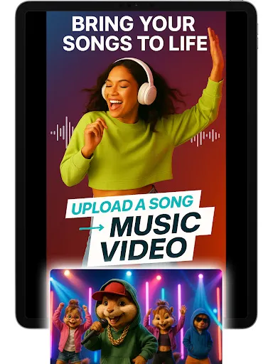 AI Music Video Maker - Rap AI screenshot