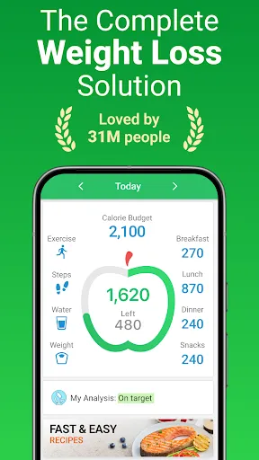 Calorie Counter - MyNetDiary screenshot